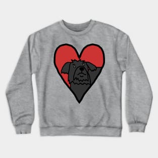 My Valentines Day Dog Crewneck Sweatshirt